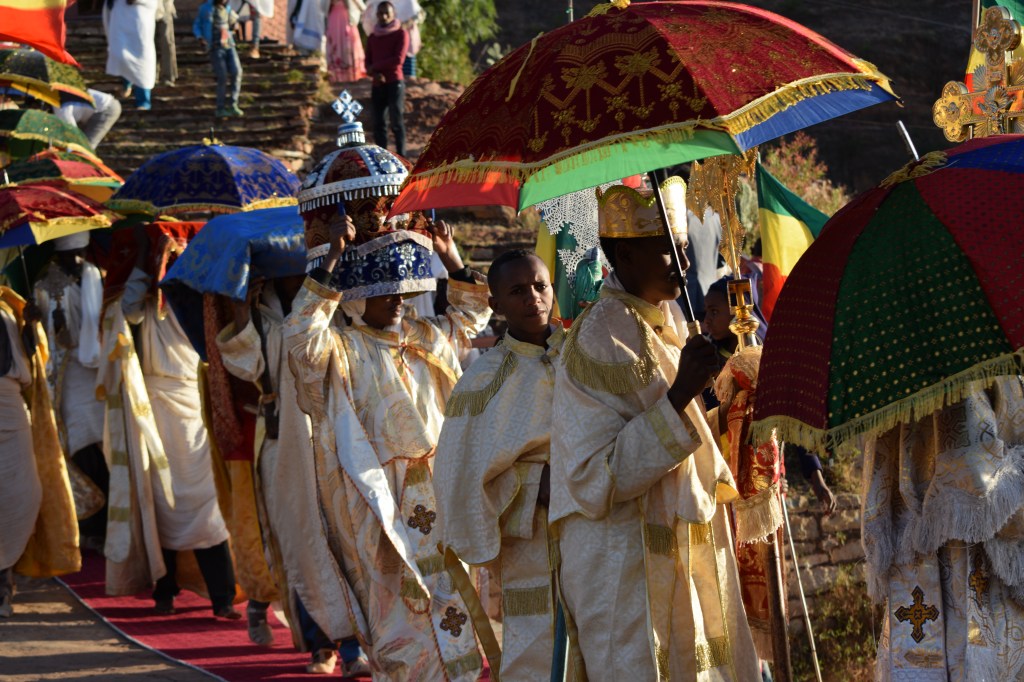 Gondar, marcia per la festa del Timkat 