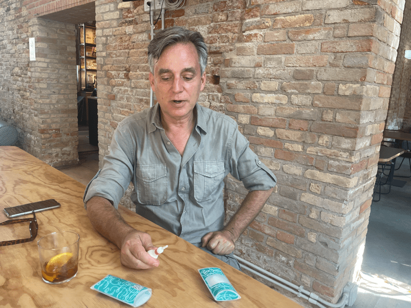 Alessandro e il kit Ear Buddy 