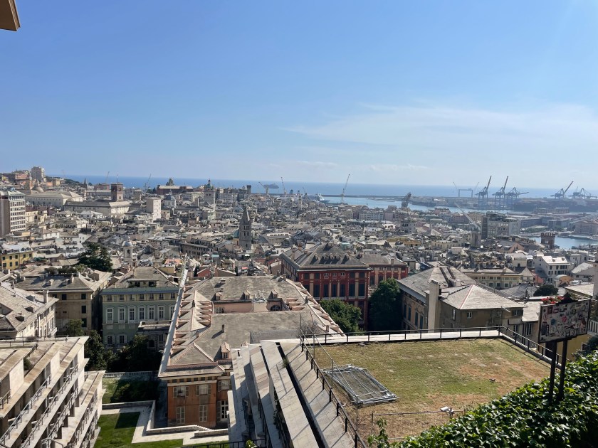 Il Belvedere della Spianata di Castelletto su Genova
