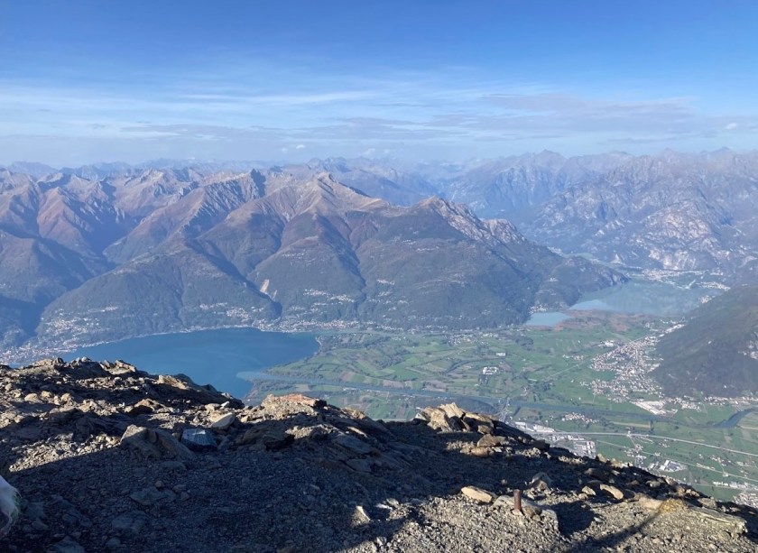 Sulla Vetta del Monte Legnone 2610 m
